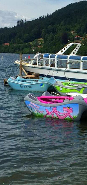 bateau lac de Gerardmer